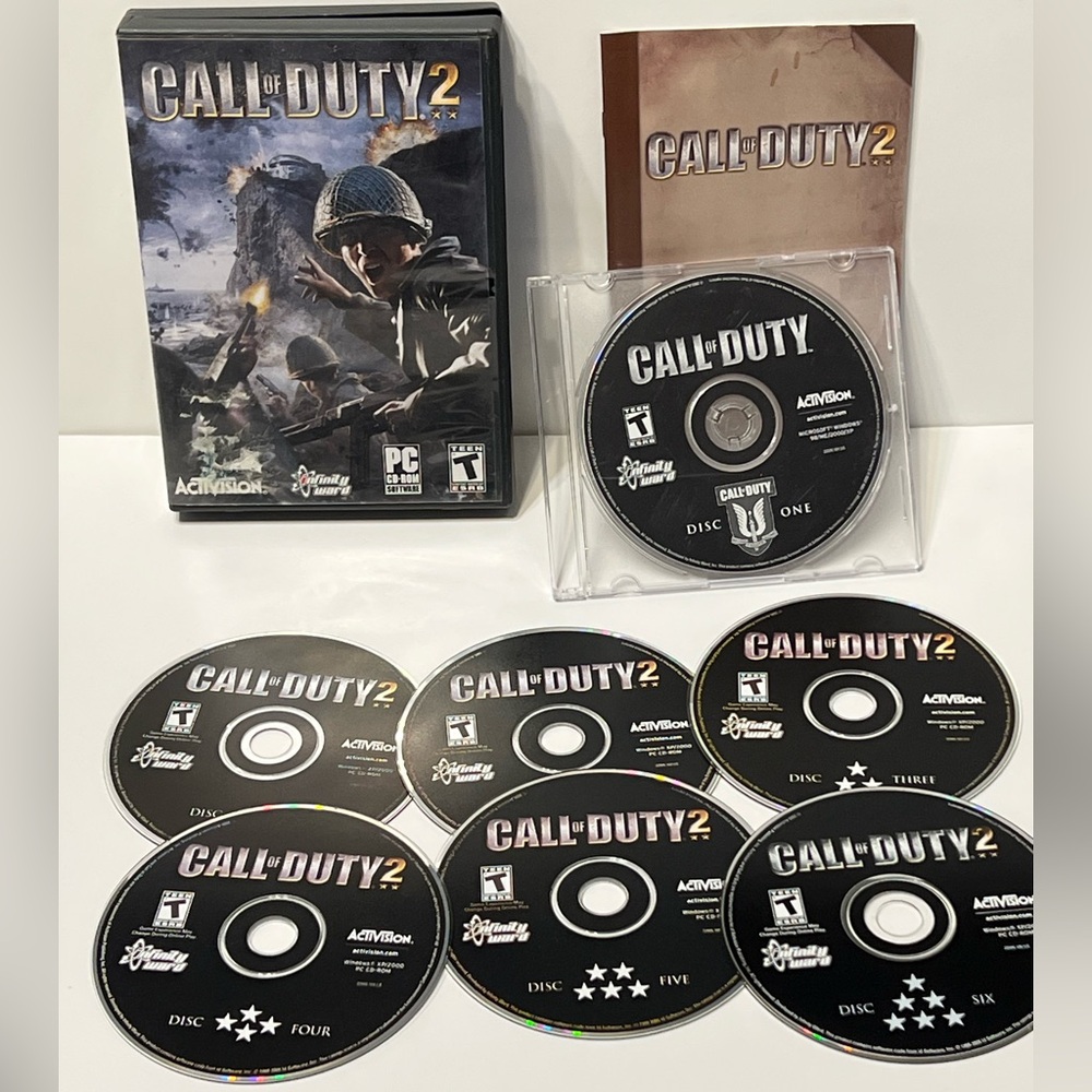 Call of Duty 2  and Call Of Duty 
PC Game Set -